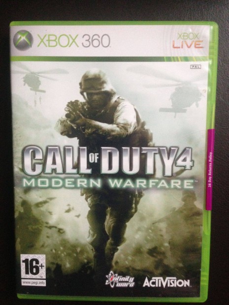 CALL OF Duty Modern Warfare "xbox360-one-series jtk elad-csere