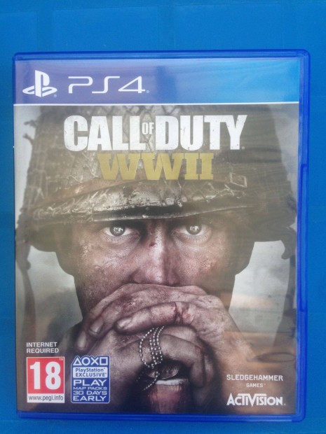 CALL OF Duty WW II ps4-PS5 jtk elad-csere "