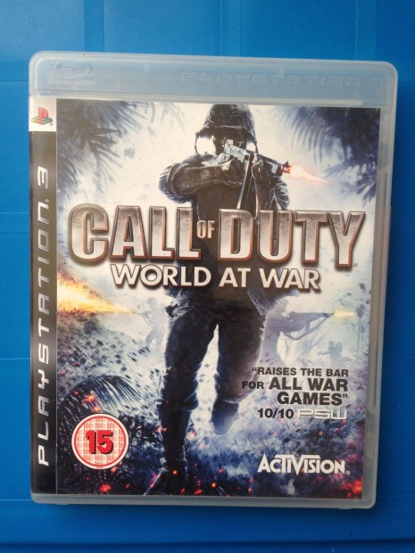 CALL OF Duty World AT WAR ps3 jtk,elad,csere is