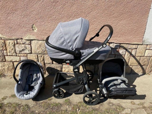 CAM Taski sport - 3 in 1 - mózeskosár,babakocsi,babahordozó,babaülés