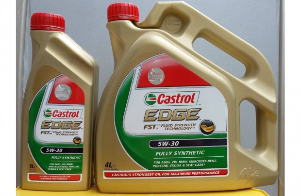 CASTROL EDGE 5W-30 motorolaj - nagyon kedvez ron