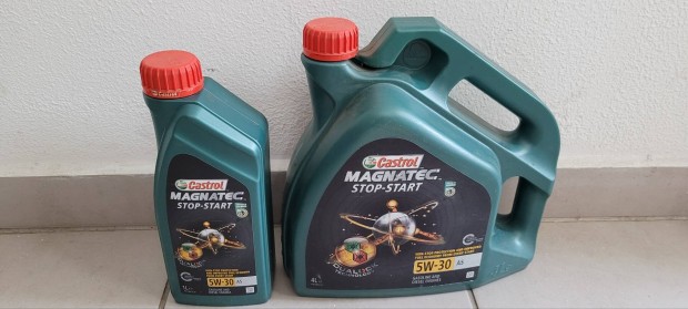 CASTROL Magnatec STOP-START A5 5W30 4L + 1L ajndk!