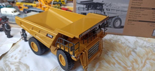 CAT 777D Dumper 1:50, Teljesen Fém.gyűjtői modell Új!