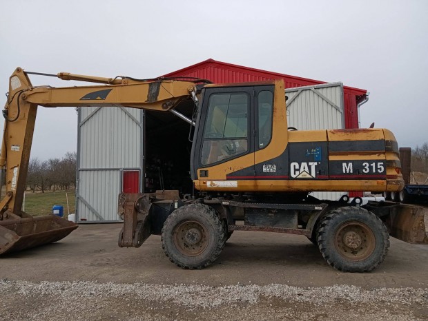 CAT M315 gumikerekes forg�kotr�