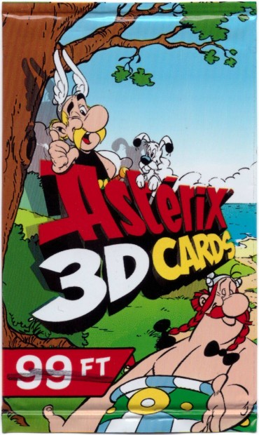 CBA: Asterix 3D kártya 7 db egyben