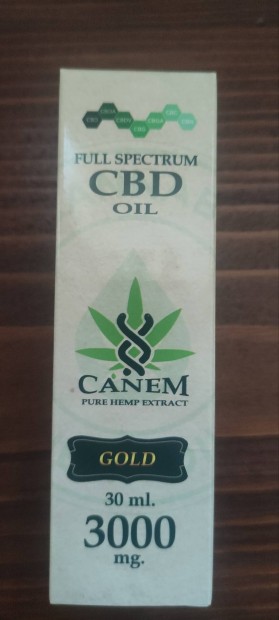 CBD olaj 30ml 3000mg elad!