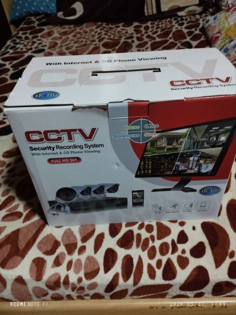 CCTV kamerarendszer.