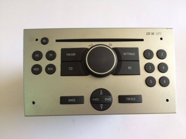 CD30 mp3 gyári Opel fejegység - Letanított, hibátlan állapotban