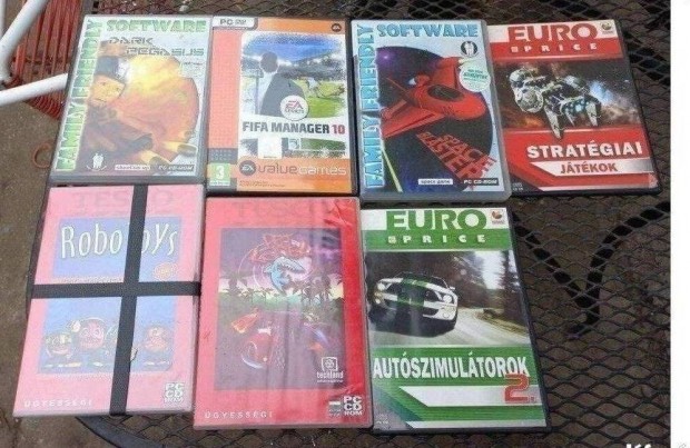 CD DVD játékok Eladó