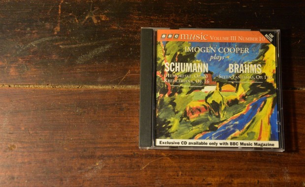 CD Imogen Cooper plays Schumann Brahms