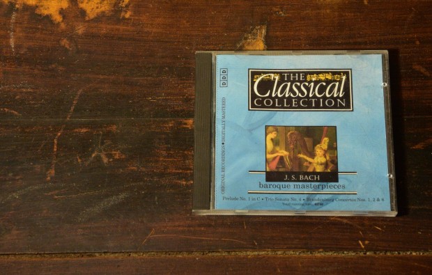 CD J. S. Bach baroque masterpieces