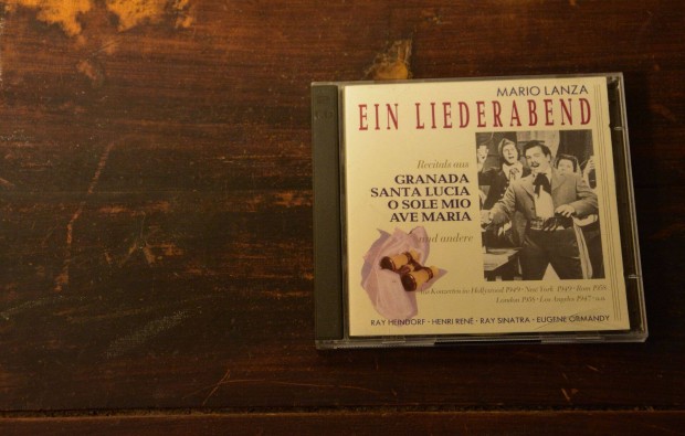 CD Mario Lanza Ein Liederbend mit Mario Lanza