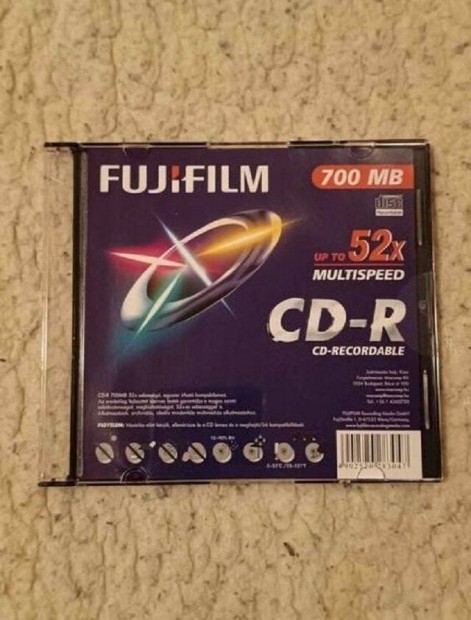 CD-R 80 Fuji 700MB slim tokban
