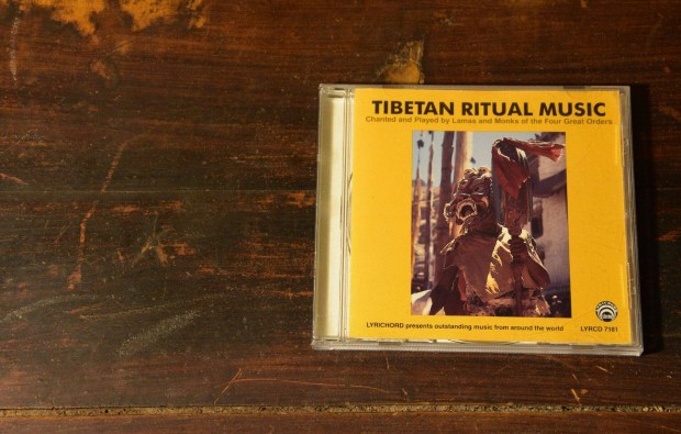 CD Tibetan Ritual Music Chanted and Played by Lamas and Monks