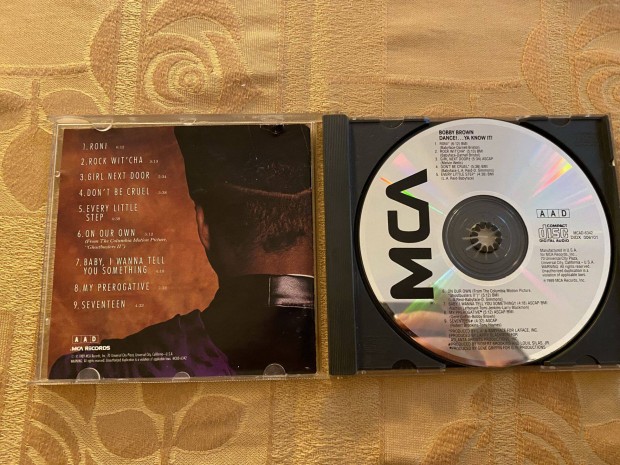 CD - Bobby Brown - Dance