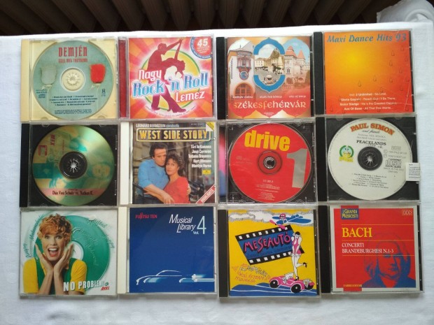 CD s DVD lemezek ,28 db