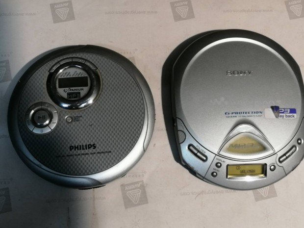 CD walkman hibs Sony Philips 