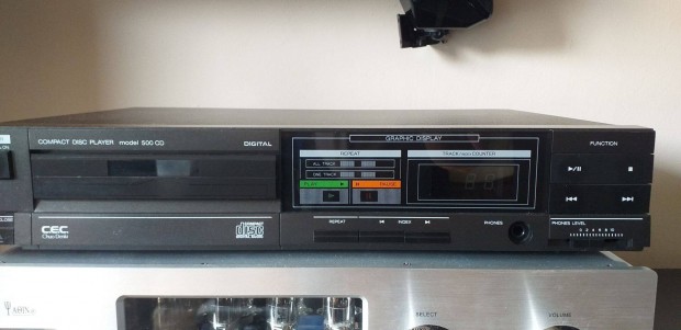 CEC Chuo Denki CD lejtsz 500 CD player kimagasl analg hang