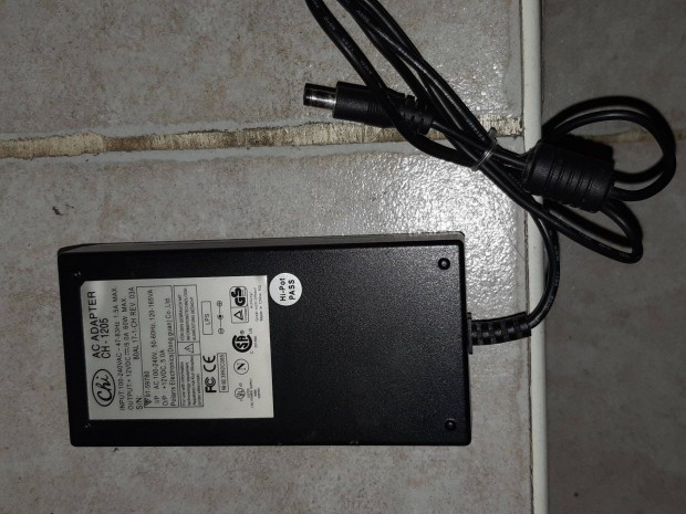 CHI CH-1205 DC adapter 12V 5A mkd