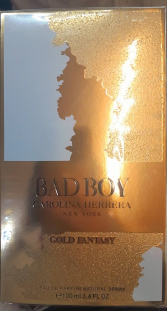 CH Badboy gold fantasy 100 ml j es bontatlan edp  frfi parfm 