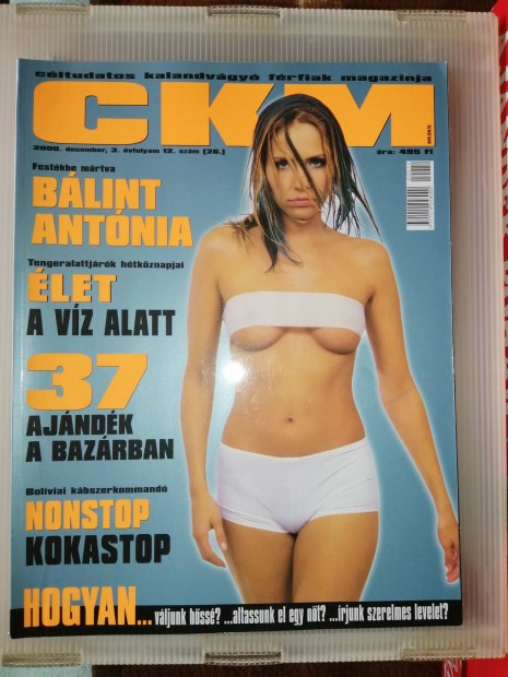 CKM. Blint Antnia.2000. December. Gynyr llapotban. 