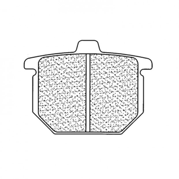 CL BRAKES utcai szinterezett fm fkbettek - 2814RX3
