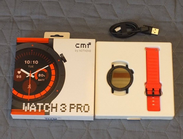 CMF Watch 3 Pro okos óra új garanciális