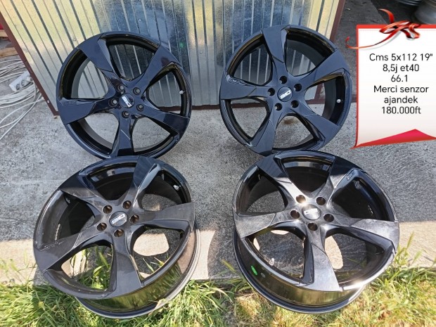 CMS 5x112 19 col alufelni szett mercedesz,vw,audi ,skoda