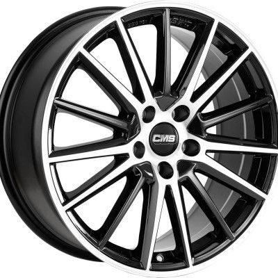 CMS C23 Diamond Black Gloss 9X18 5X112 ET44 CB66,5 | alufelni |