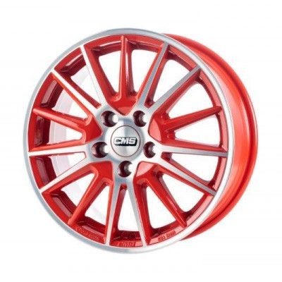 CMS C23 Diamond Red Gloss 6,5X16 4X100 ET45 CB60,1 | alufelni |