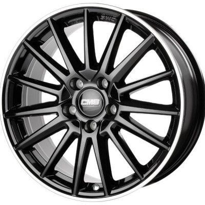 CMS C23 Diamond Rim Black Gloss 9X18 5X112 ET30 CB66,5 | alufelni |
