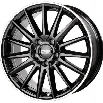 CMS C24 Fényes fekete Diamond Rim 8X20 5X112 ET46 CB66,5 | alufelni |