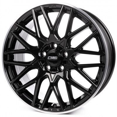 CMS C25 Diamond Rim Black Gloss 8,5X19 5X112 ET40 CB57,1 | alufelni |