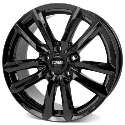 CMS C27 Complete Black Gloss 8X18 5X112 ET26 CB66,5 | alufelni |
