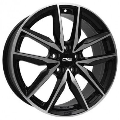 CMS C28 Fekete Polrozott 7X17 5X100 ET40 CB57,1 | alufelni |