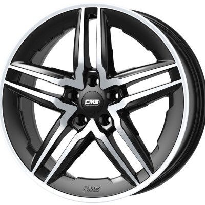 CMS C29-AERO Diamond Black Gloss 8,5X18 5X112 ET40 CB57,1 | alufelni |