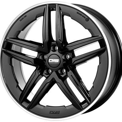 CMS C29-AERO Diamond Rim Black Gloss 8,5X18 5X112 ET52 CB66,5 |
