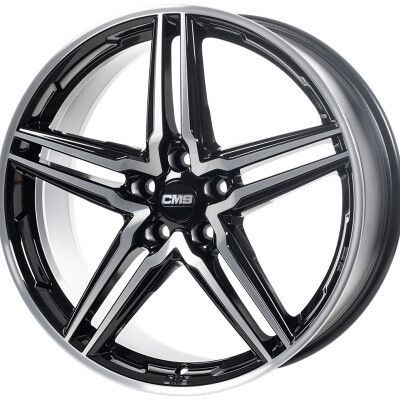 CMS C29 Diamond Black Gloss 8X18 5X112 ET45 CB57,1 | alufelni |