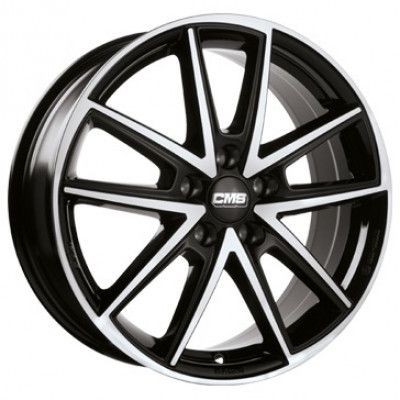 CMS C30 Diamond Black Gloss 7,5X19 5X112 ET50 CB57,1 | alufelni |