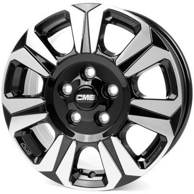 CMS C31 Diamond Black Gloss 6,5X17 5X118 ET60 CB71,1 | alufelni |