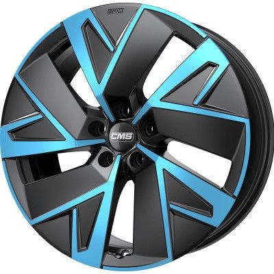 CMS C32-AERO Diamond Black Blue 7,5X19 5X112 ET50 CB57,1 | alufelni |