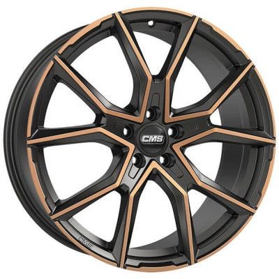 CMS C33 Diamond Black Copper 8X18 5X108 ET48 CB63,4 | alufelni |