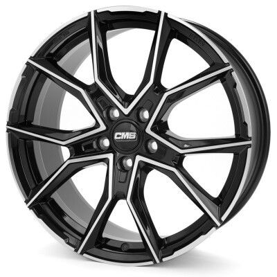 CMS C33 Diamond Black Gloss 8X18 5X114,3 ET47 CB67,2 | alufelni |