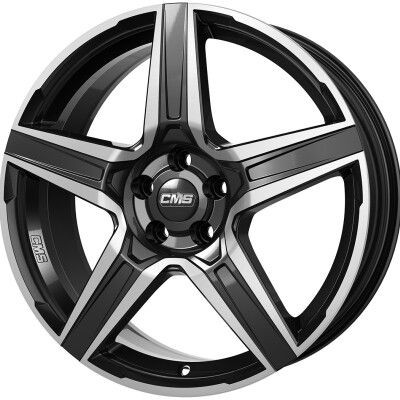 CMS C34 Diamond Black Gloss 7X17 5X114.3 ET50 CB0 | alufelni |