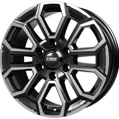 CMS C35 Diamond Black Gloss 7,5X17 6X139,7 ET27 CB0 | alufelni |