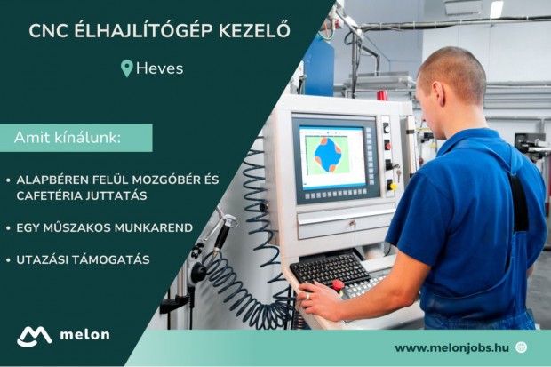 CNC élhajlító gépkezelő
