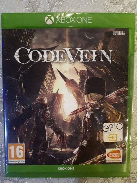 CODE Vein (bontatlan!!) xbox one-series x játék,eladó-csere"