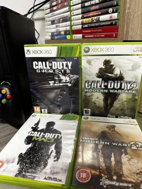 COD Modern Warfare 2-3-4 s Ghost Xbox 360