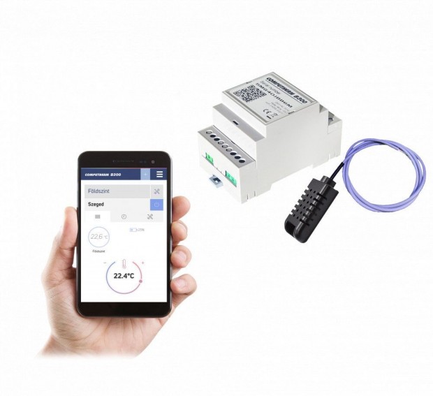 COMPUTHERM B300 WIFI TERMOSZTT VEZETKES HRZKELVEL