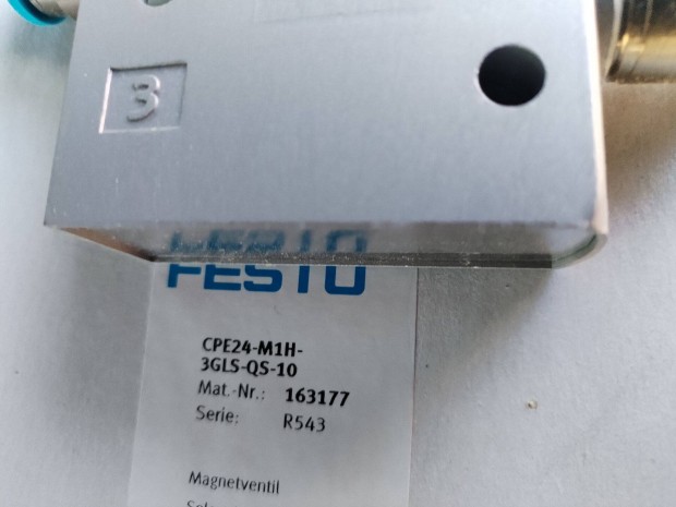 CPE14-M1H-3GLS-QS-10 163177 Festo Mgnes szelep